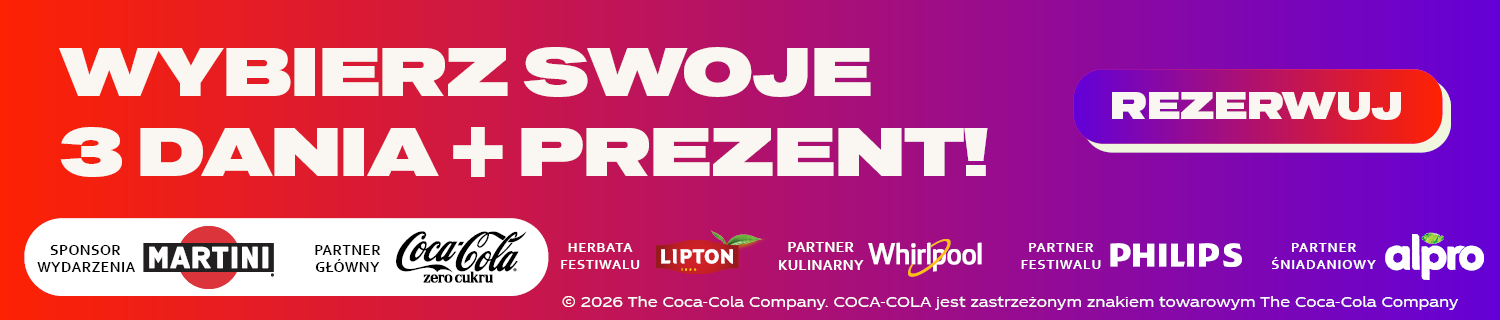 Banner RestaurantWeek Rezerwuj Teraz