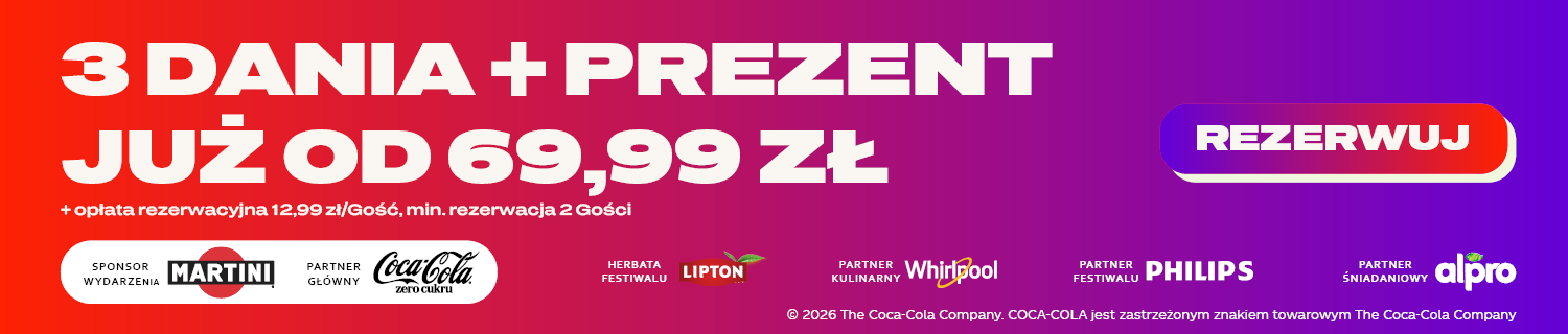 Banner RestaurantWeek Rezerwuj Teraz