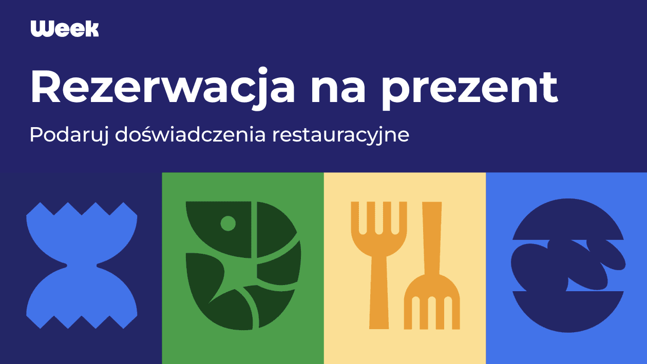 Rezerwacja na prezent - Idealny pomysł na prezent - prezent kulinarny - Week.pl