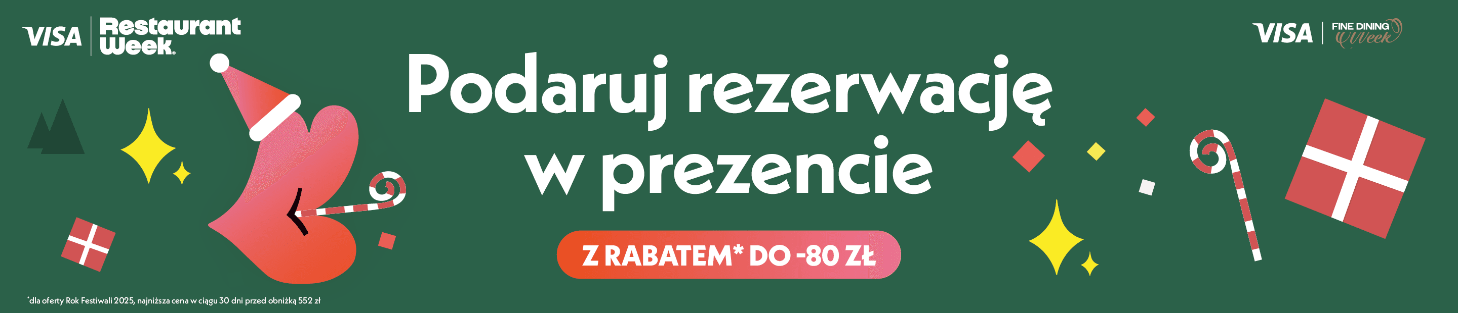 Podaruj rezerwację na prezent - RestaurantClub