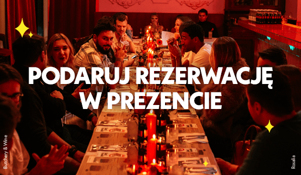 Rezerwacja restauracji na prezent